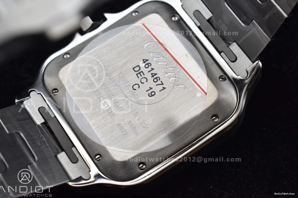 Dial 1:1 SmartLinks Contemporary 40mm White 1053 V Best on SS YG Bracelet MIYOTA 9015 BVF SS Edition Cartier YG Santos de 0122